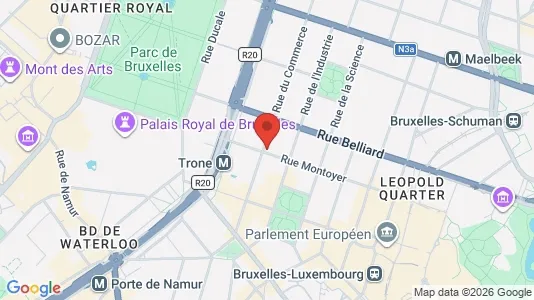 Office spaces for rent i Stad Brussel - Photo from Google Street View