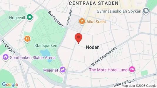 Kontorlokaler til leje i Lund - Foto fra Google Street View