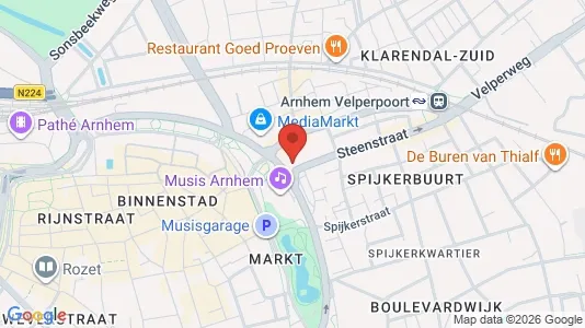 Toimistotilat Vuokrattavana i Arnhem - Kuva Google Street Viewstä
