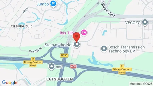 Kantorruimte te huur i Tilburg - Foto uit Google Street View