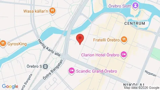 Office spaces for rent i Örebro - Photo from Google Street View