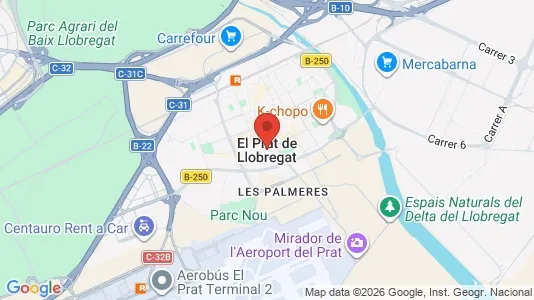 Werkstätte zur Miete i El Prat de Llobregat – Foto von Google Street View