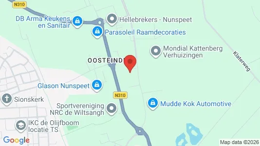 Lokaler til leje i Nunspeet - Foto fra Google Street View