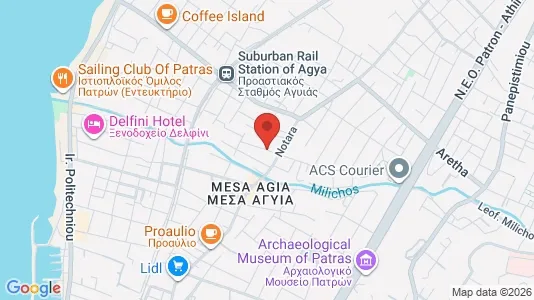 Liikekiinteistöt Myynnissä i Patras - Kuva Google Street Viewstä