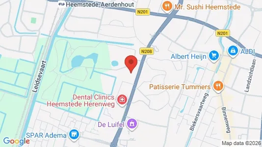 Büros zur Miete i Heemstede – Foto von Google Street View