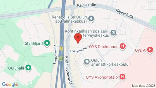 Kontorlokaler til leje i Oulu - Foto fra Google Street View