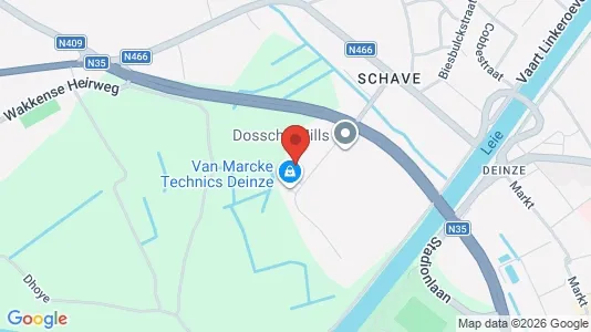 Lokaler til leje i Deinze - Foto fra Google Street View