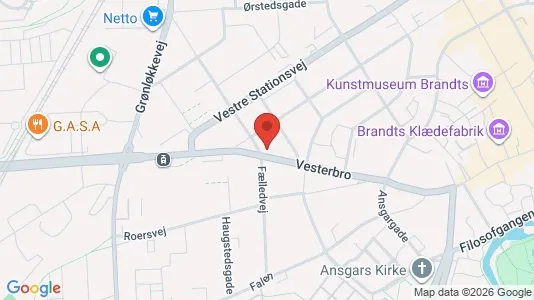 Commercial properties for sale i Odense C - Photo from Google Street View