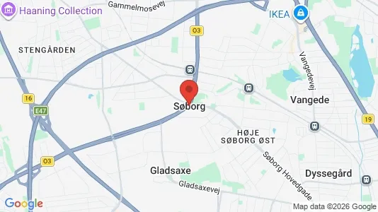Kaupat Vuokrattavana i Søborg - Kuva Google Street Viewstä