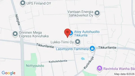Office spaces for rent i Vantaa - Photo from Google Street View