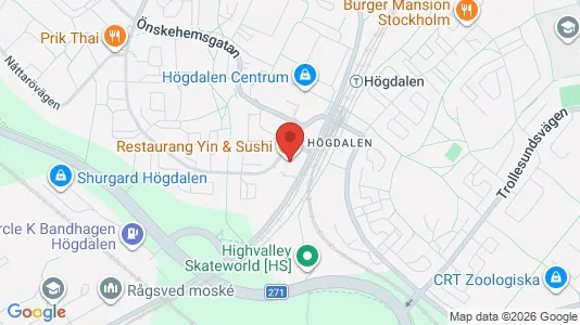 Kontorslokaler för uthyrning i Söderort - kort over placeringen