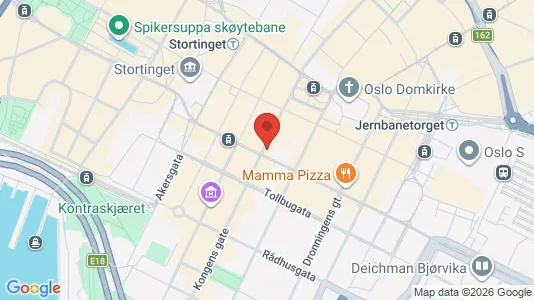 Büros zur Miete i Oslo Sentrum – Foto von Google Street View