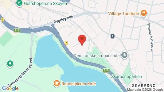Kantorruimte te huur i Oslo Frogner - Foto uit Google Street View