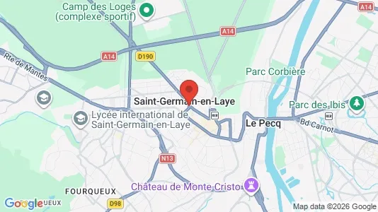 Lokaler til leje i Saint-Germain-en-Laye - Foto fra Google Street View