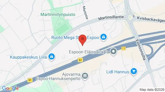 Lokaler til leje i Espoo - Foto fra Google Street View