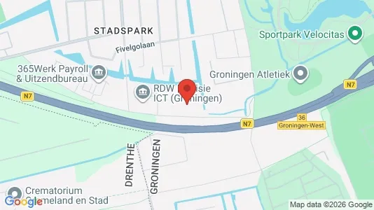 Kontorer til leie i Groningen – Bilde fra Google Street View