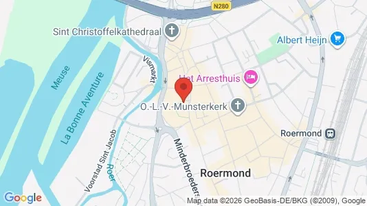 Gewerbeflächen zur Miete i Roermond – Foto von Google Street View