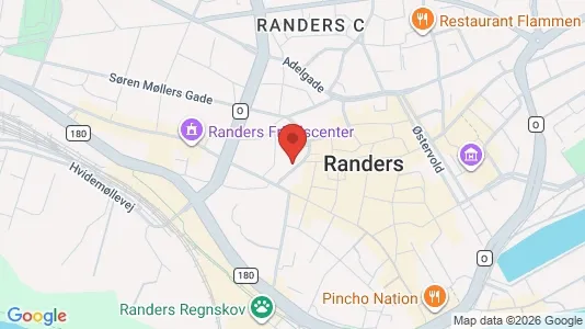 Kontorlokaler til leje i Randers C - Foto fra Google Street View