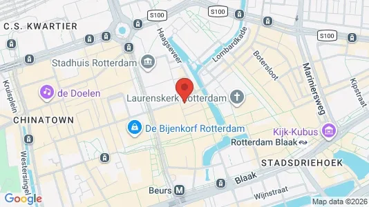 Büros zur Miete i Rotterdam Centrum – Foto von Google Street View
