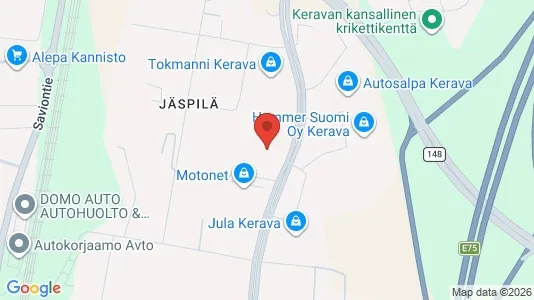 Lokaler til leie i Kerava – Bilde fra Google Street View