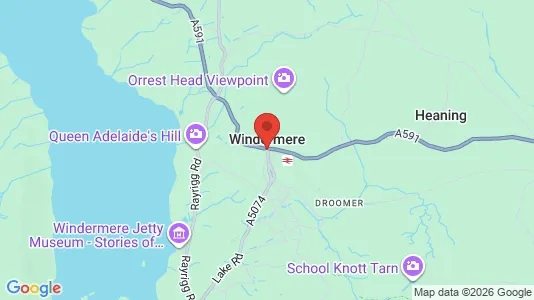 Bedrijfsruimtes te huur i Windermere - Cumbria - Foto uit Google Street View