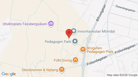 Kontorslokaler för uthyrning i Mölndal – Foto från Google Street View