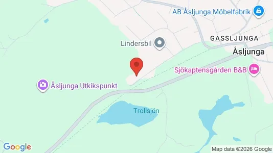 Teollisuuskiinteistöt Vuokrattavana i Örkelljunga - Kuva Google Street Viewstä