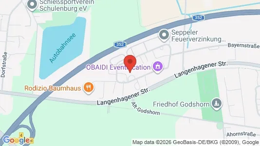 Coworking spaces for rent i Hannover - kort over placeringen