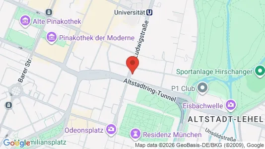 Lokaler til leje i München Maxvorstadt - Foto fra Google Street View