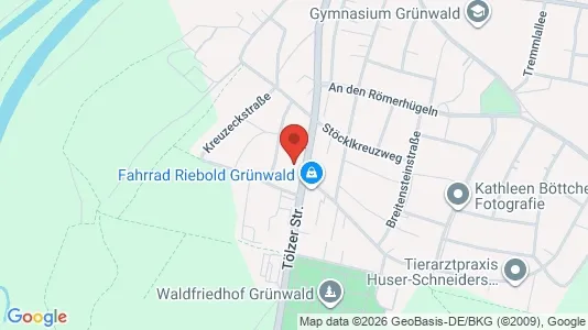 Liikekiinteistöt Vuokrattavana i Grünwald - Kuva Google Street Viewstä