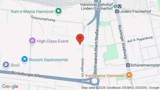 Büros zur Miete i Hannover – Foto von Google Street View