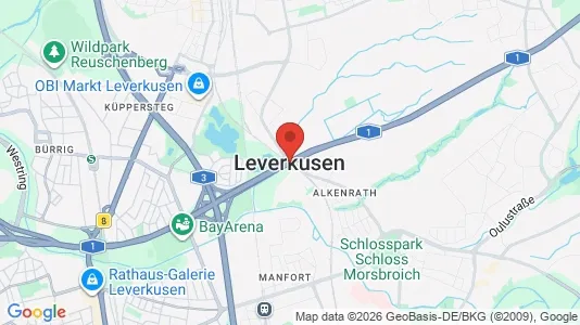 Lokaler til leie i Leverkusen – Bilde fra Google Street View