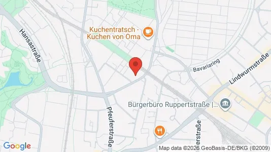 Liikekiinteistöt Vuokrattavana i Munich Sendling - Kuva Google Street Viewstä