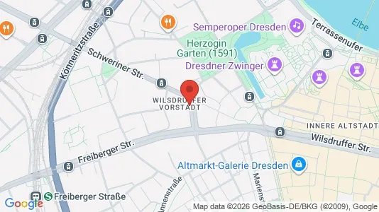 Lokaler til leie i Dresden – Bilde fra Google Street View