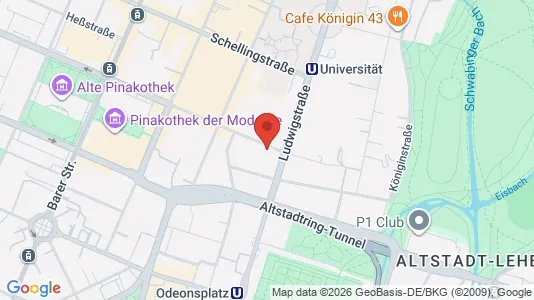 Lokaler til leie i München Maxvorstadt – Bilde fra Google Street View