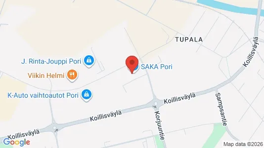 Lager zur Miete i Pori – Foto von Google Street View