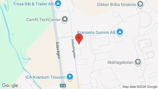Gewerbeflächen zur Miete i Trosa – Foto von Google Street View