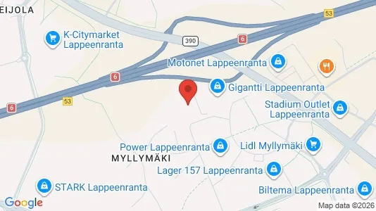 Lokaler til leje i Lappeenranta - Foto fra Google Street View