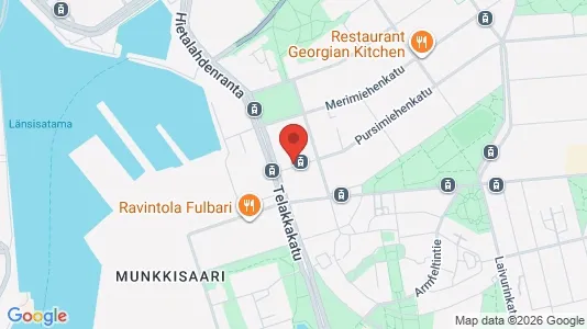 Büros zur Miete i Helsinki Eteläinen - kort over placeringen