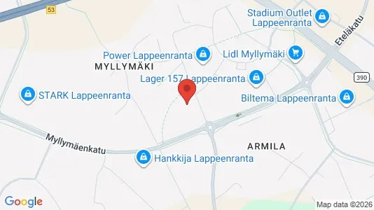 Lokaler til leje i Lappeenranta - Foto fra Google Street View