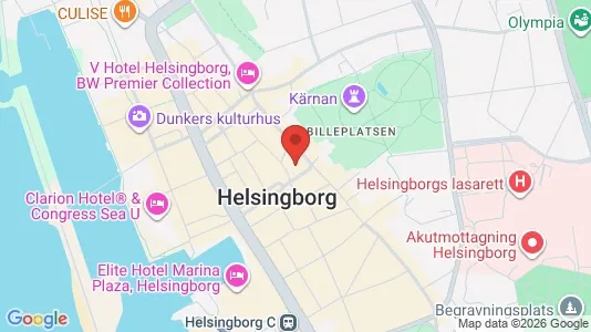 Kontorlokaler til leje i Helsingborg - Foto fra Google Street View