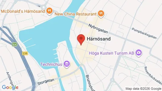 Lokaler til leje i Härnösand - Foto fra Google Street View