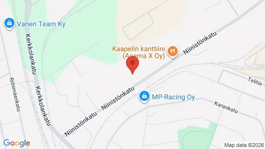 Varastot Vuokrattavana i Hyvinkää - Kuva Google Street Viewstä