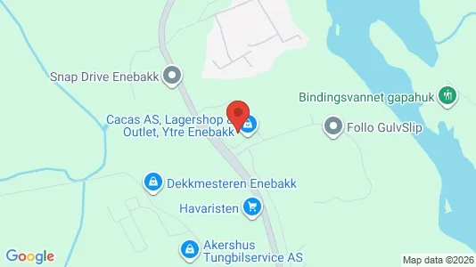 Varastot Vuokrattavana i Enebakk - Kuva Google Street Viewstä