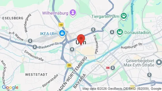 Büros zur Miete i Ulm – Foto von Google Street View