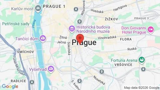 Lokaler til leie i Praha 2 – Bilde fra Google Street View