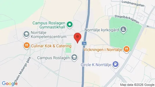 Lokaler til leie i Norrtälje – Bilde fra Google Street View