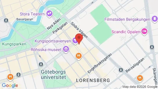Kontorlokaler til leje i Gøteborg Centrum - Foto fra Google Street View