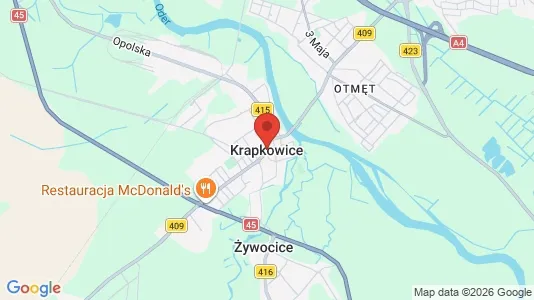Lokaler til leje i Krapkowicki - Foto fra Google Street View