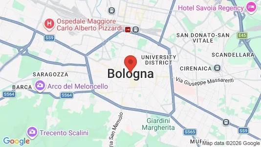 Lokaler til leje i Bologna - Foto fra Google Street View